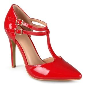 Journee Collection Tru Pump in Red size 8 NWOB